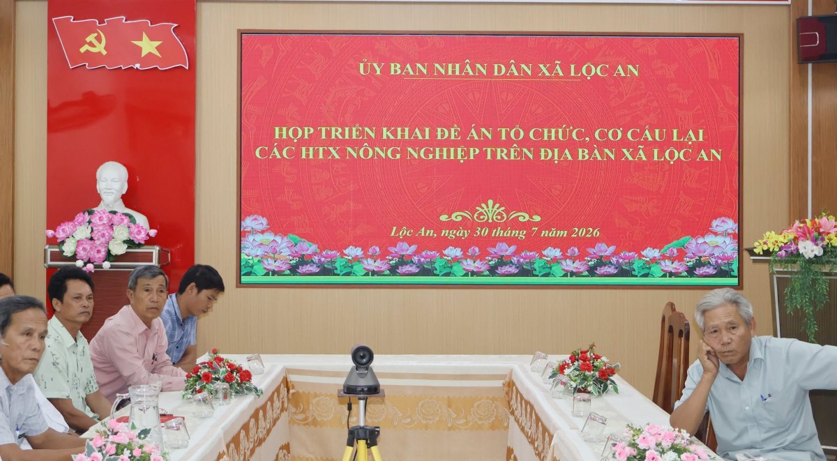 Tp. Huế: Xã Lộc An triển khai cơ cấu lại các HTX nông nghiệp, nâng cao kinh tế tập thể