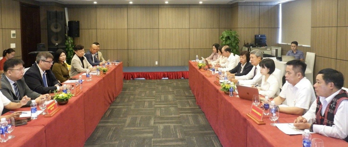 Buổi làm việc mở ra cơ hội tăng cường hợp tác giữa Đà Nẵng và các đối tác Hàn Quốc trong nghiên cứu, chế biến và phát triển thị trường sâm, dược liệu.