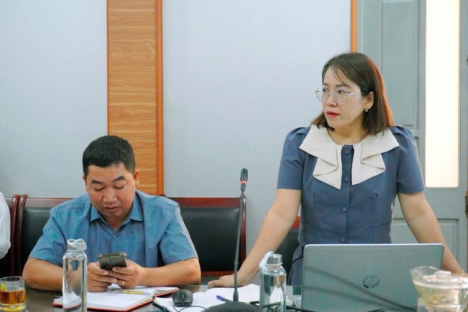 Ban Chỉ đạo 1136 tỉnh Đăk Lăk làm việc với xã Ea Kar về xây dựng cơ sở dữ liệu đất đai