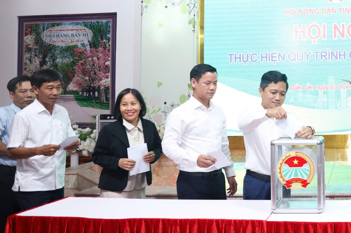 Đồng chí H Giang Niê được bầu giữ chức Chủ tịch Hội Nông dân tỉnh Đắk Lắk