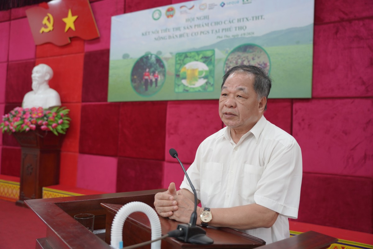 TSKH. Hà Phúc Mịch, Chủ tịch Hiệp hội Nông nghiệp Hữu cơ Việt Nam, cho rằng thỏa thuận hợp tác chỉ có ý nghĩa khi người sản xuất, doanh nghiệp và tổ chức hỗ trợ xác định rõ trách nhiệm sau hội nghị.