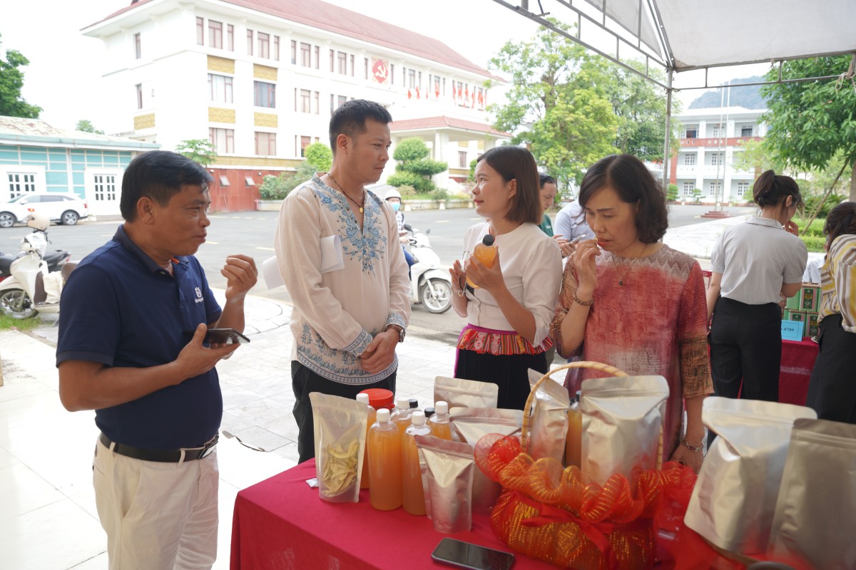 Kết nối doanh nghiệp, củng cố nền tảng sản xuất hữu cơ tại Tân Lạc