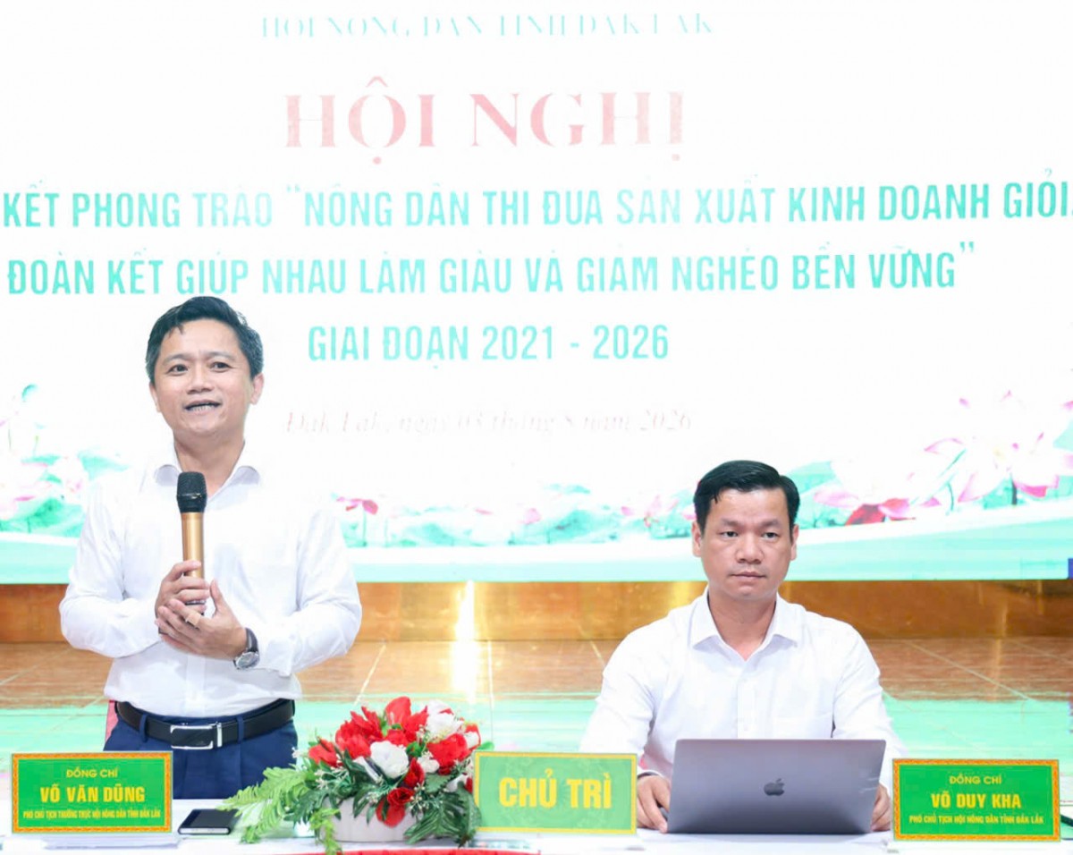 Đắk Lắk: Tổng kết 5 năm phong trào nông dân thi đua sản xuất, kinh doanh giỏi bền vững