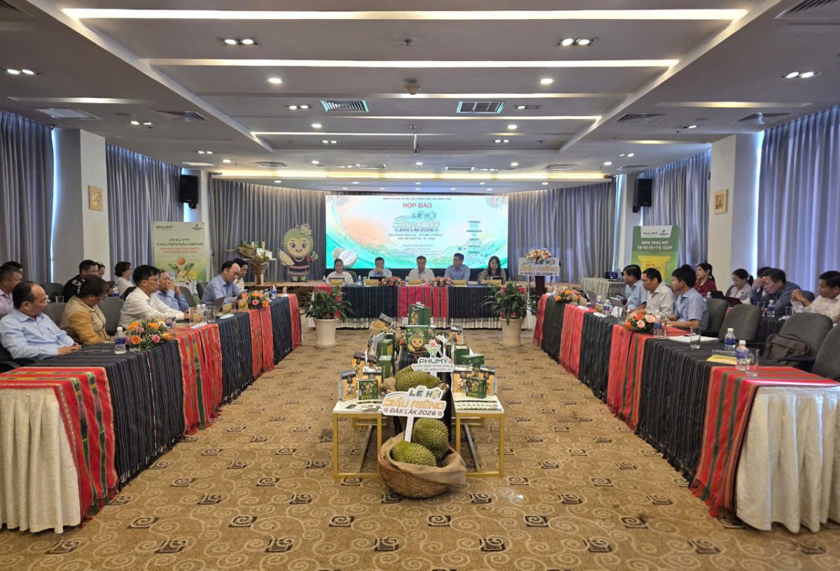 Lễ hội Sầu riêng Đắk Lắk 2026 là đòn bẩy cho quảng bá thương hiệu và thu hút nhà đầu tư