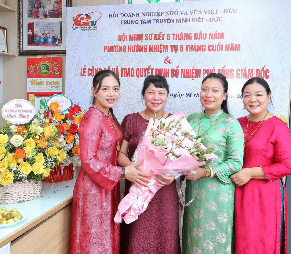 Bổ nhiệm Phó Tổng Giám đốc Trung tâm Truyền thông - Truyền hình Việt - Đức