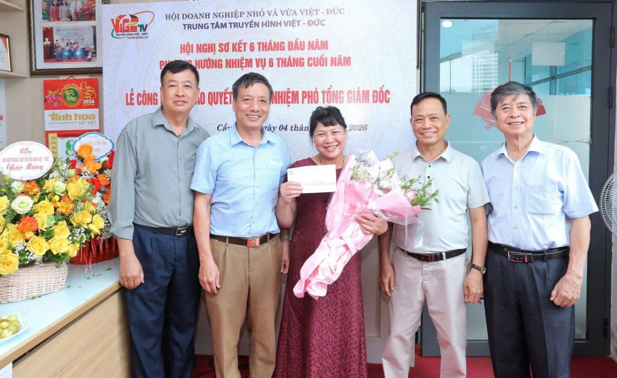 Bổ nhiệm Phó Tổng Giám đốc Trung tâm Truyền thông - Truyền hình Việt - Đức