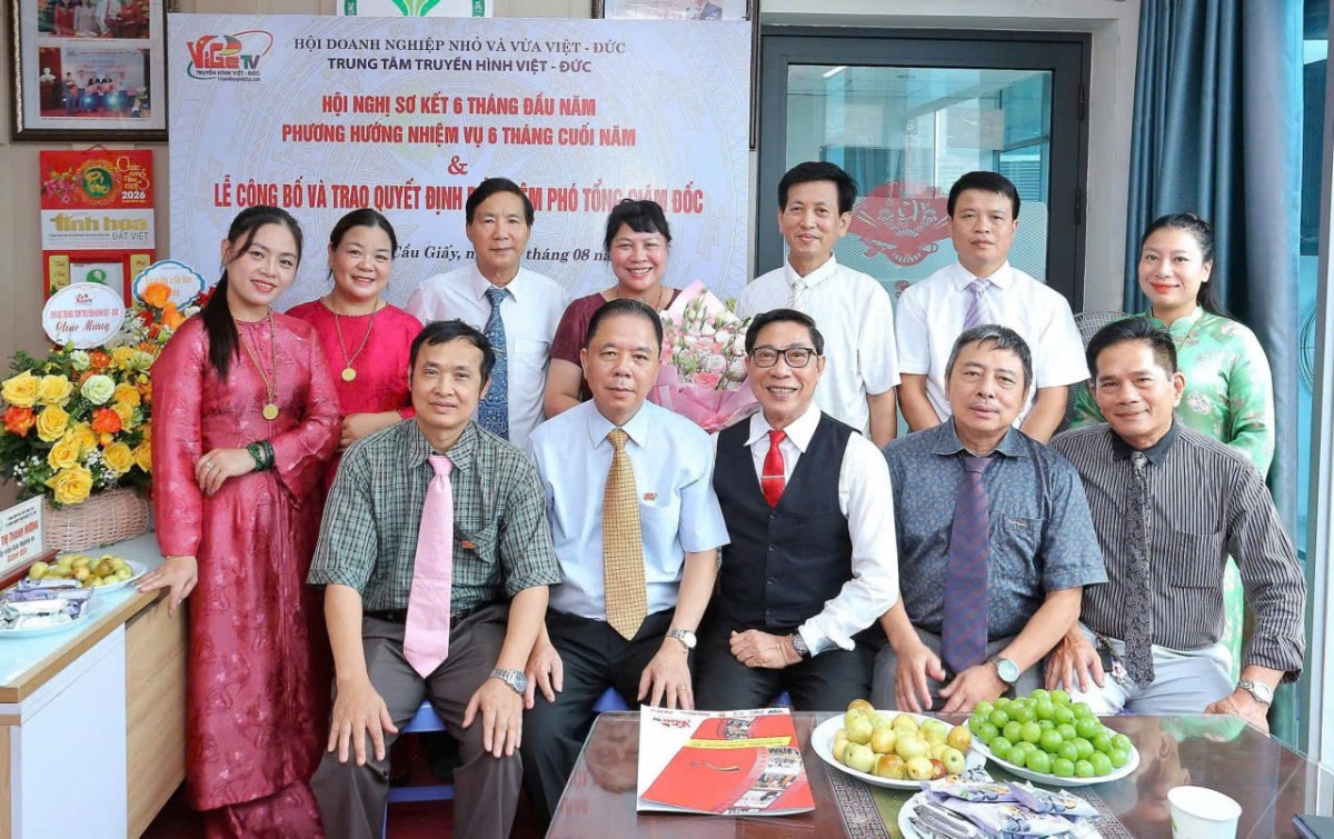 Bổ nhiệm Phó Tổng Giám đốc Trung tâm Truyền thông - Truyền hình Việt - Đức
