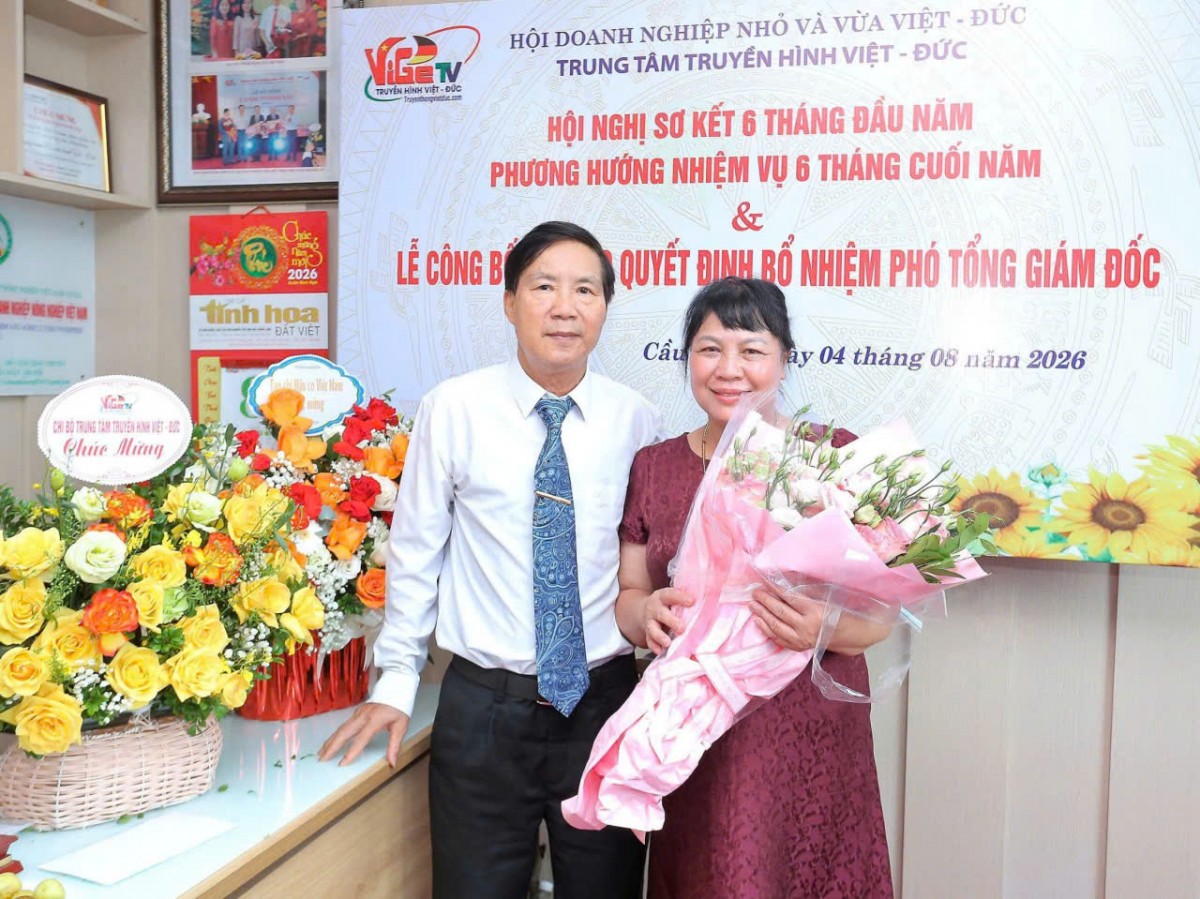 Bổ nhiệm Phó Tổng Giám đốc Trung tâm Truyền thông - Truyền hình Việt - Đức