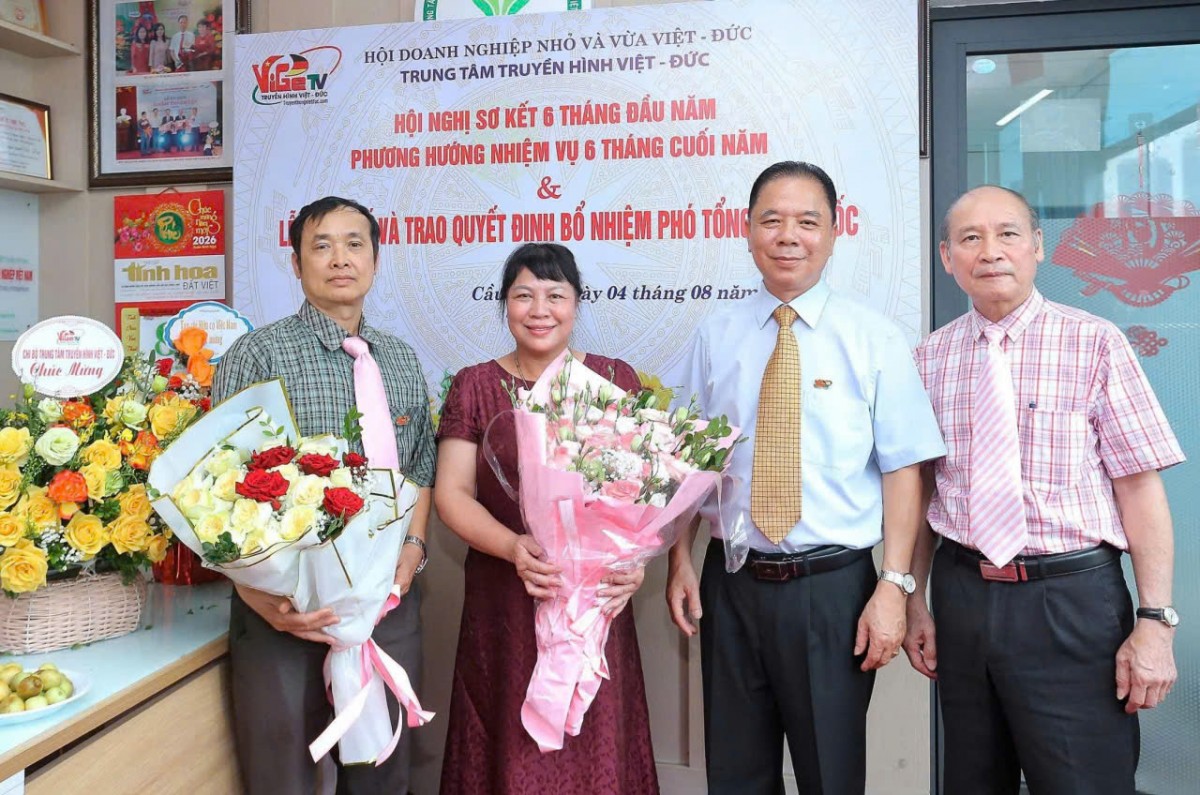 Bổ nhiệm Phó Tổng Giám đốc Trung tâm Truyền thông - Truyền hình Việt - Đức