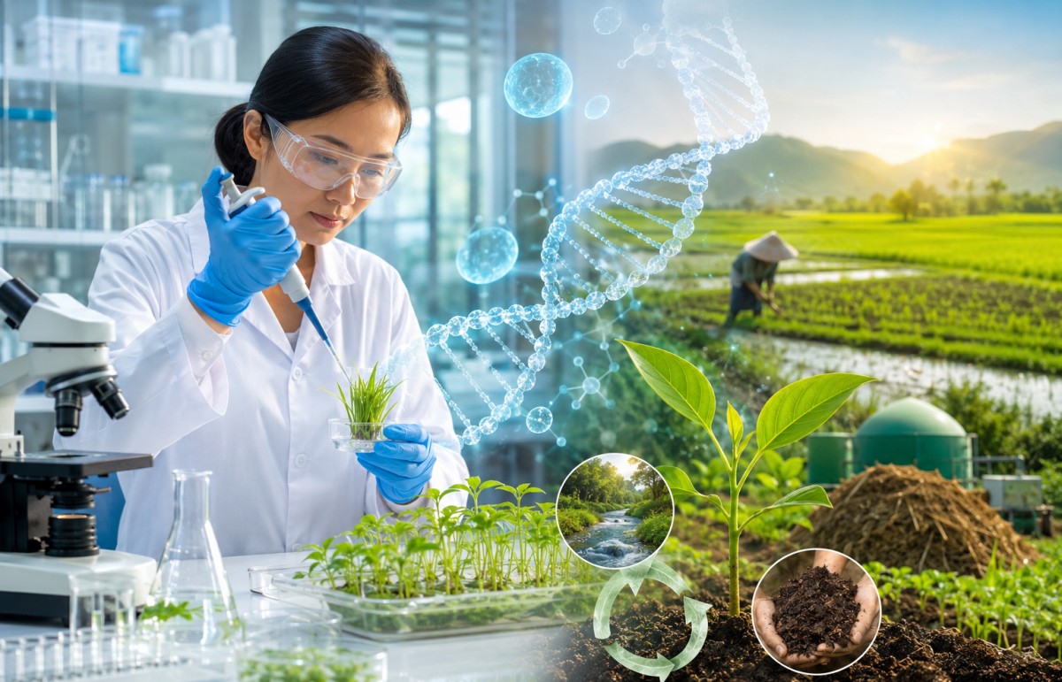 Đến năm 2045, Việt Nam phấn đấu thuộc nhóm dẫn đầu châu Á về công nghiệp sinh học