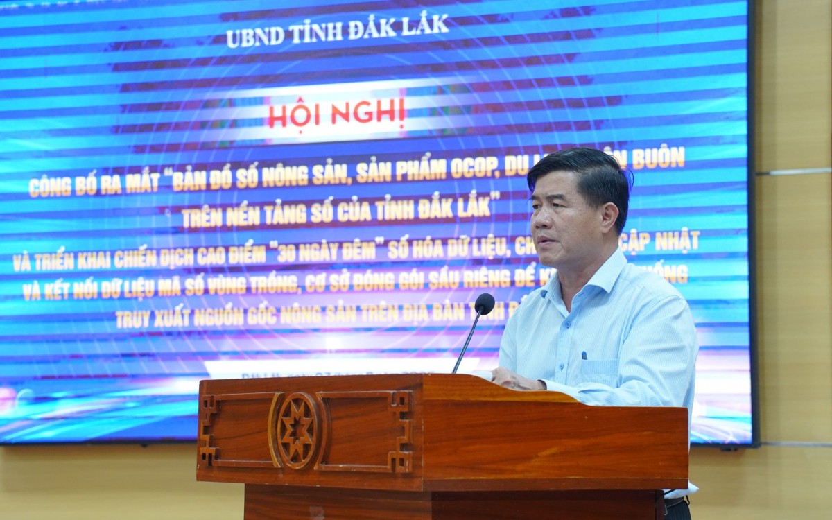 Đắk Lắk công bố bản đồ số nông sản, OCOP du lịch thôn buôn, kết nối truy xuất nguồn gốc