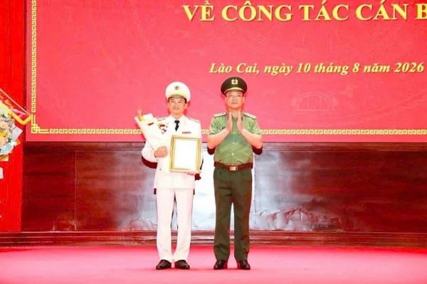 Đại tá Trịnh Khắc Cường giữ chức Giám đốc Công an tỉnh Lào Cai