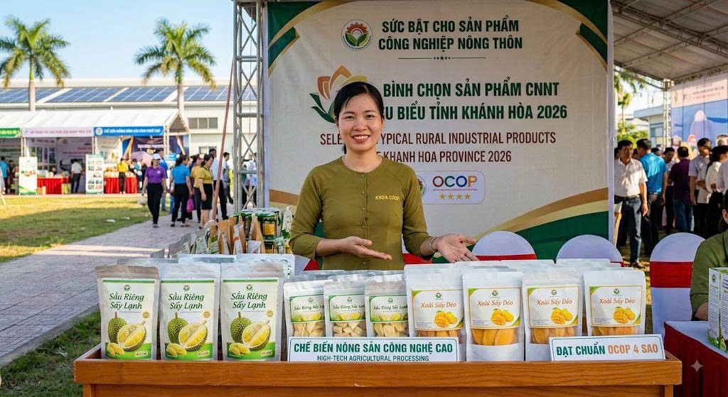 Khánh Hòa: Tạo sức bật mới cho sản phẩm công nghiệp nông thôn
