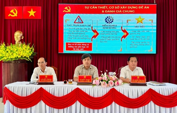 Tp. Huế: Phường Thuận An tinh gọn đầu mối, củng cố tổ chức Đảng trong các trường học