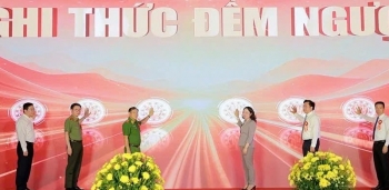 Phó Chủ tịch nước Võ Thị Ánh Xuân dự Ngày hội toàn dân bảo vệ an ninh Tổ quốc tại Phú Thọ