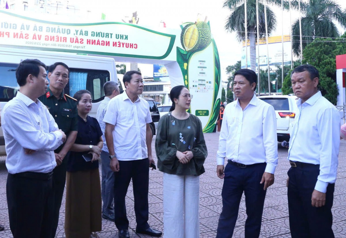 Đắk Lắk gấp rút hoàn tất khẩn trương hoàn thiện công tác chuẩn bị Lễ hội Sầu riêng 2026