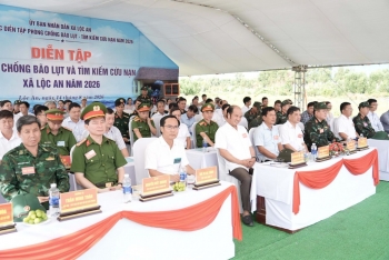 Tp. Huế: Xã Lộc An chủ động ứng phó thiên tai, nâng cao năng lực tìm kiếm cứu nạn