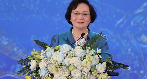 Phó Thủ tướng Chính phủ Phạm Thị Thanh Trà dự Lễ khởi công 5 dự án trọng điểm tại xã Thịnh Minh, tỉnh Phú Thọ