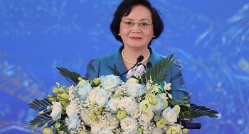 Phó Thủ tướng Chính phủ Phạm Thị Thanh Trà dự Lễ khởi công 5 dự án trọng điểm tại xã Thịnh Minh, tỉnh Phú Thọ