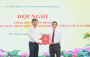 Trao Quyết định bổ nhiệm Phó Giám đốc Sở Nông nghiệp và Môi trường thành phố Hải Phòng