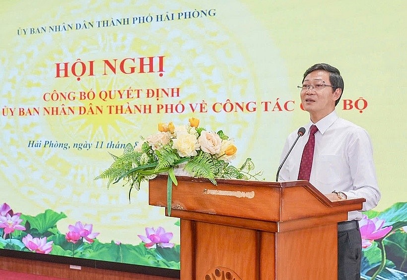 Hải Phòng: Trao Quyết định bổ nhiệm Phó Giám đốc Sở Nông nghiệp và Môi trường thành phố