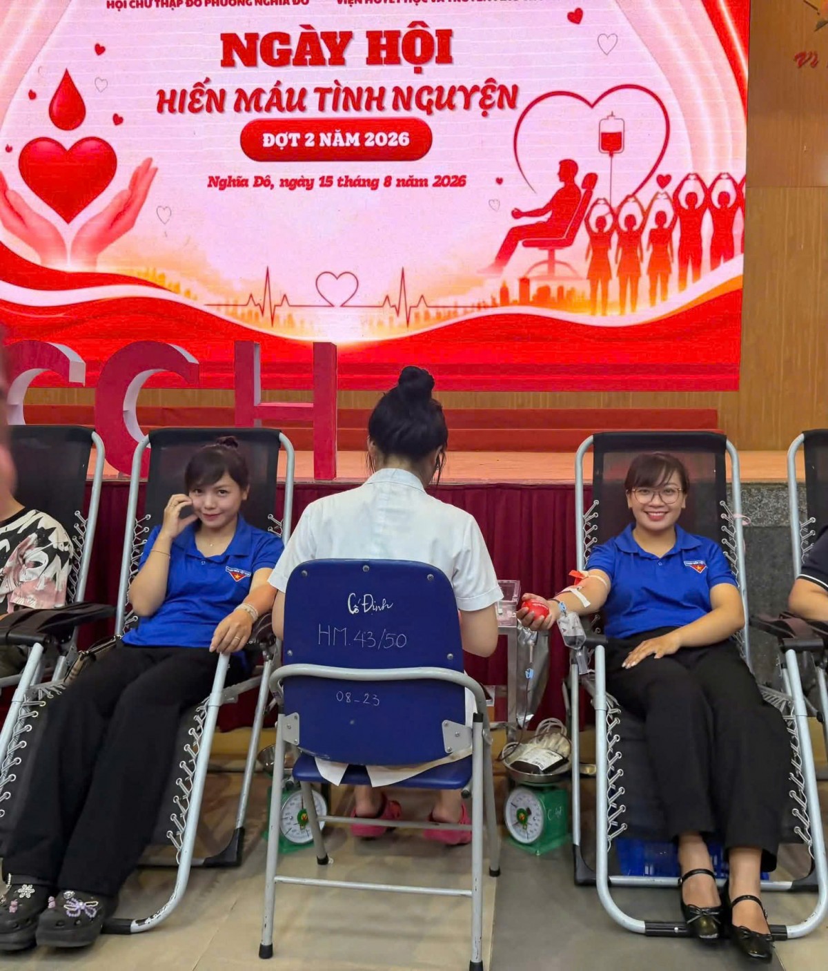 Trường Tiểu học Nghĩa Tân tích cực tham gia Ngày hội Hiến máu tình nguyện đợt 2 năm 2026