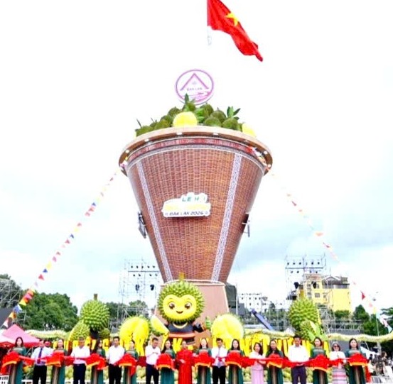 le hoi sau rieng dak lak 2026 va chuoi ky luc an tuong duoc xac lap