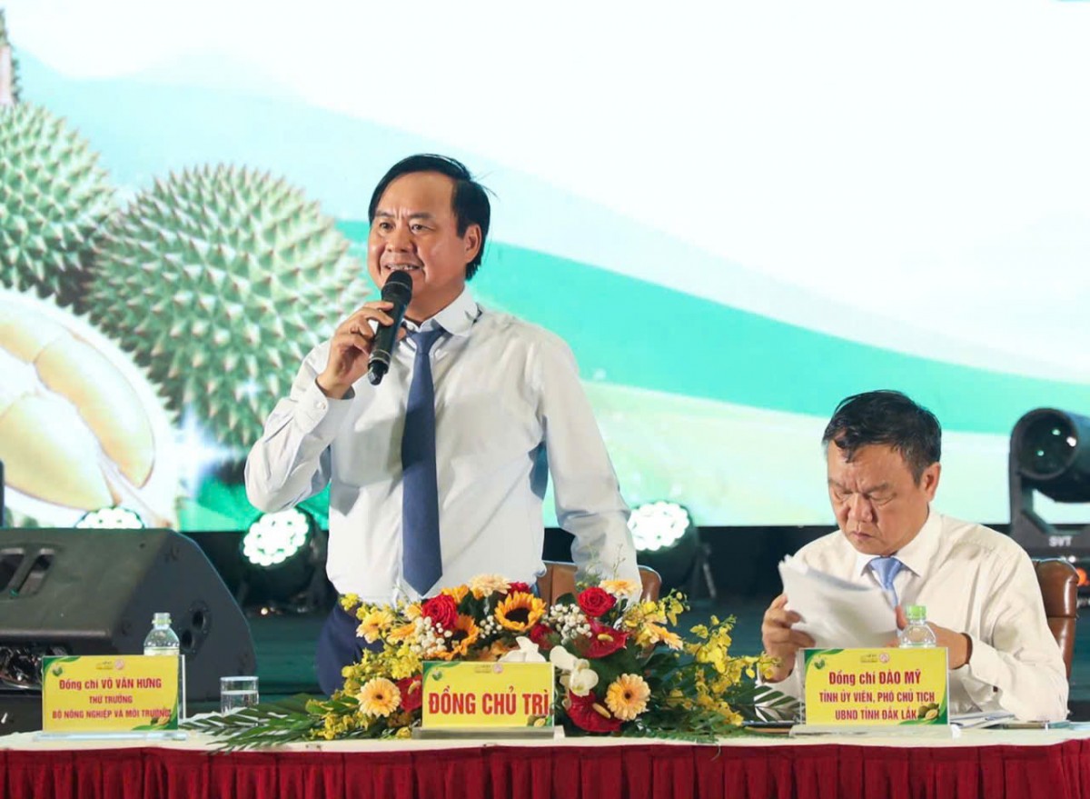 Thúc đẩy hệ sinh thái sầu riêng bền vững, minh bạch, đáp ứng yêu cầu thị trường
