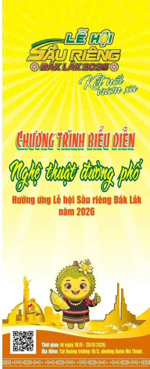 Sôi động với chuỗi nghệ thuật đường phố tại Buôn Ma Thuột