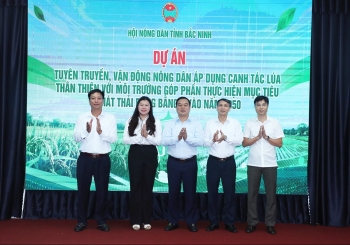 Bắc Ninh: Nhân rộng mô hình canh tác lúa giảm phát thải, hướng tới mục tiêu Net Zero 2050