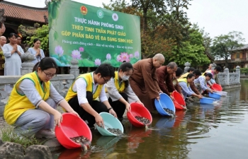 Tăng cường tuyên truyền, hướng dẫn phóng sinh đúng quy định, góp phần bảo vệ đa dạng sinh học