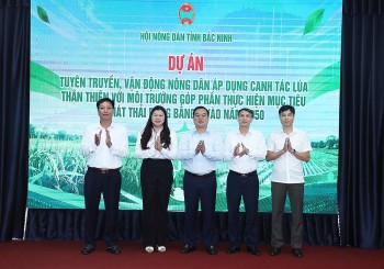 Bắc Ninh: Nhân rộng mô hình canh tác lúa giảm phát thải, hướng tới mục tiêu Net Zero 2050