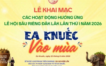 Livestream lễ khai mạc các hoạt động hưởng ứng Lễ hội Sầu riêng Đắk Lắk tại Xã Ea Knuếc