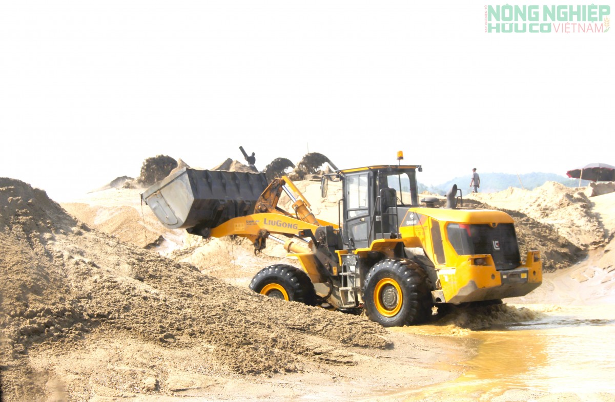 Nghệ An phê duyệt mỏ khai thác cát, sỏi hơn 8ha vào khu vực không đấu giá, phục vụ dự án cao tốc Vinh - Thanh Thủy