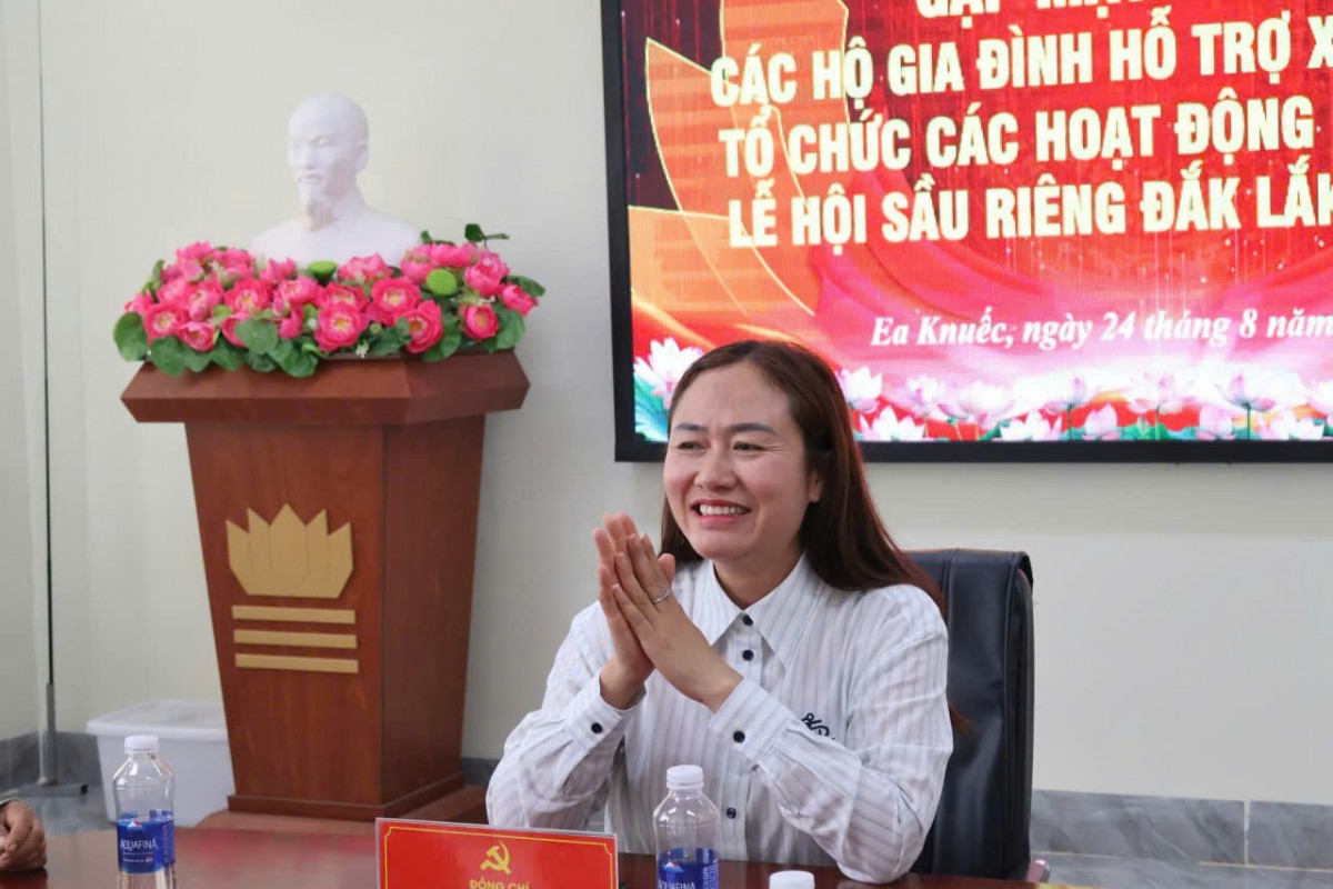 Xã Ea Knuếc gặp mặt và tri ân các hộ gia đình đồng hành cùng Lễ hội Sầu riêng Đắk Lắk 2026
