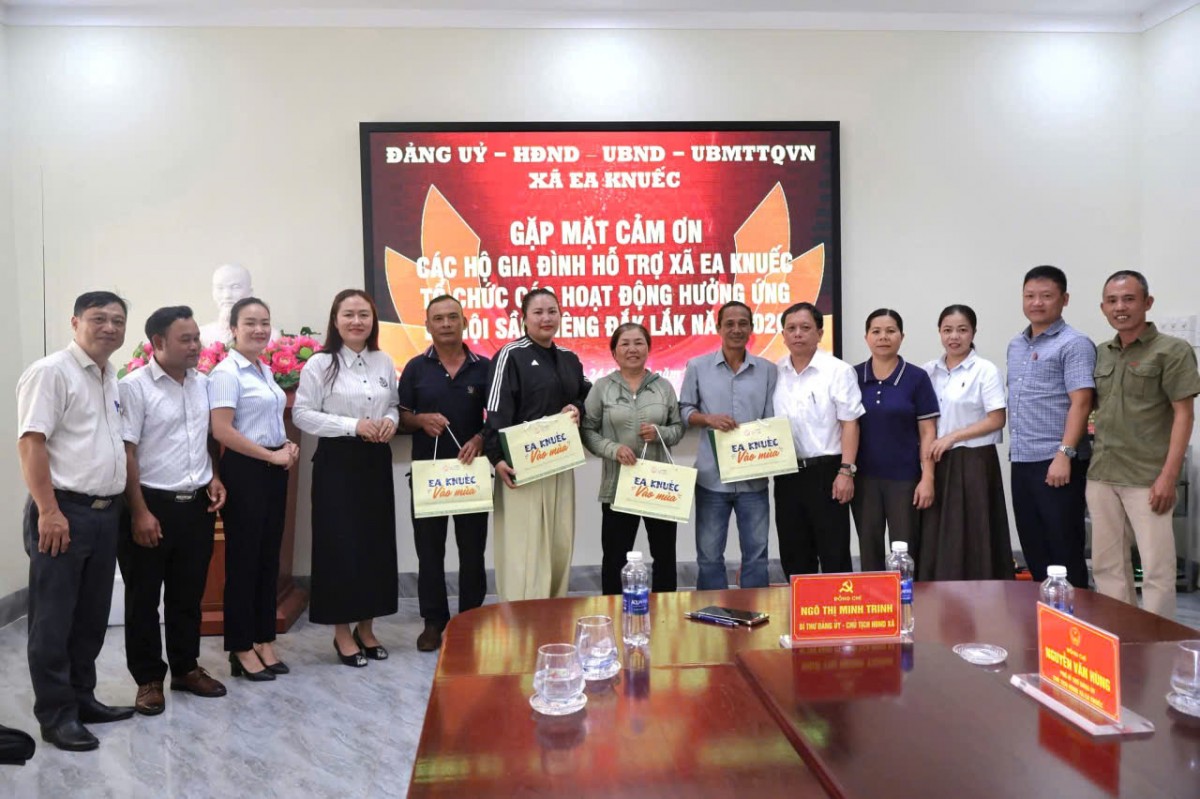 Xã Ea Knuếc gặp mặt và tri ân các hộ gia đình đồng hành cùng Lễ hội Sầu riêng Đắk Lắk 2026