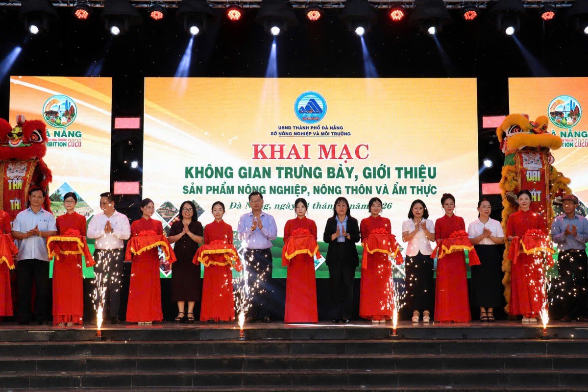 Đà Nẵng khai mạc không gian trưng bày sản phẩm nông nghiệp, OCOP năm 2026