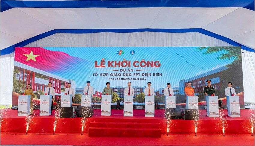 Điện Biên khởi công Tổ hợp giáo dục FPT gần 650 tỷ đồng