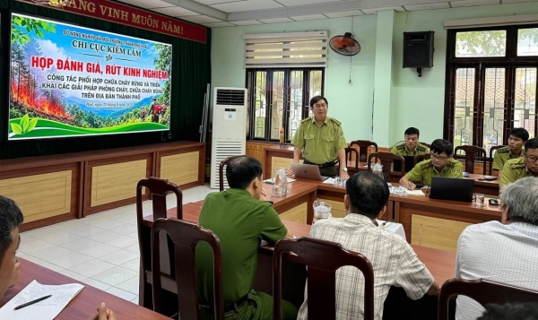 Tp. Huế tăng cường chủ động các biện pháp phòng cháy, chữa cháy rừng