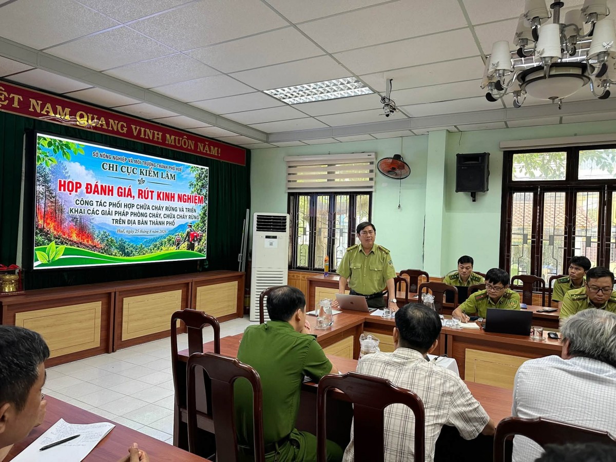 Chi cục Kiểm lâm Tp. Huế 