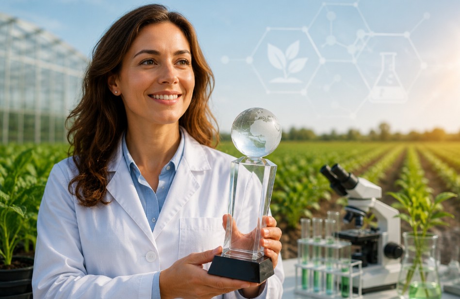 Lãnh đạo nghiên cứu Syngenta nhận giải thưởng quốc tế về hóa chất nông nghiệp