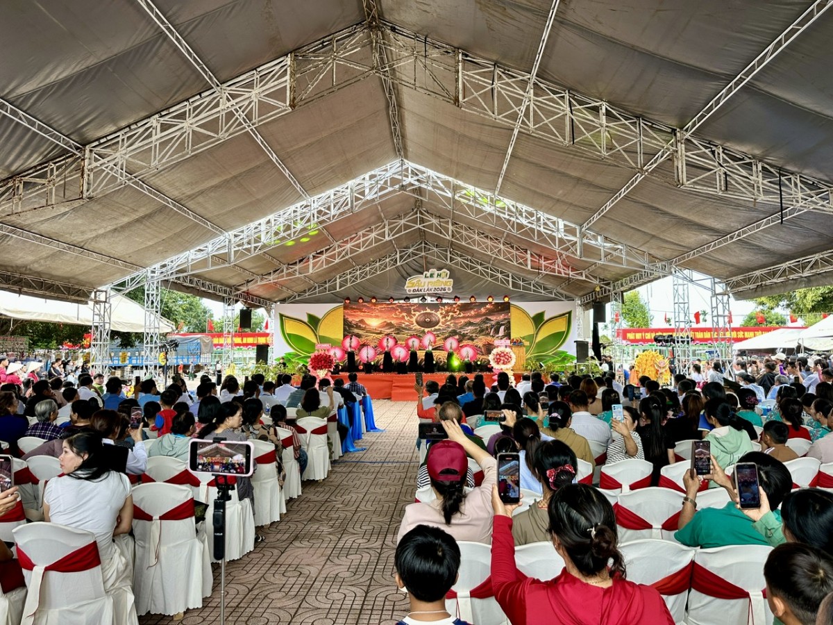 Xã Krông Năng rộn ràng hòa nhịp cùng Lễ hội sầu riêng Đắk Lắk 2026 Xã Krông Năng rộn ràng hòa nhịp cùng Lễ hội sầu riêng Đắk Lắk 2026
