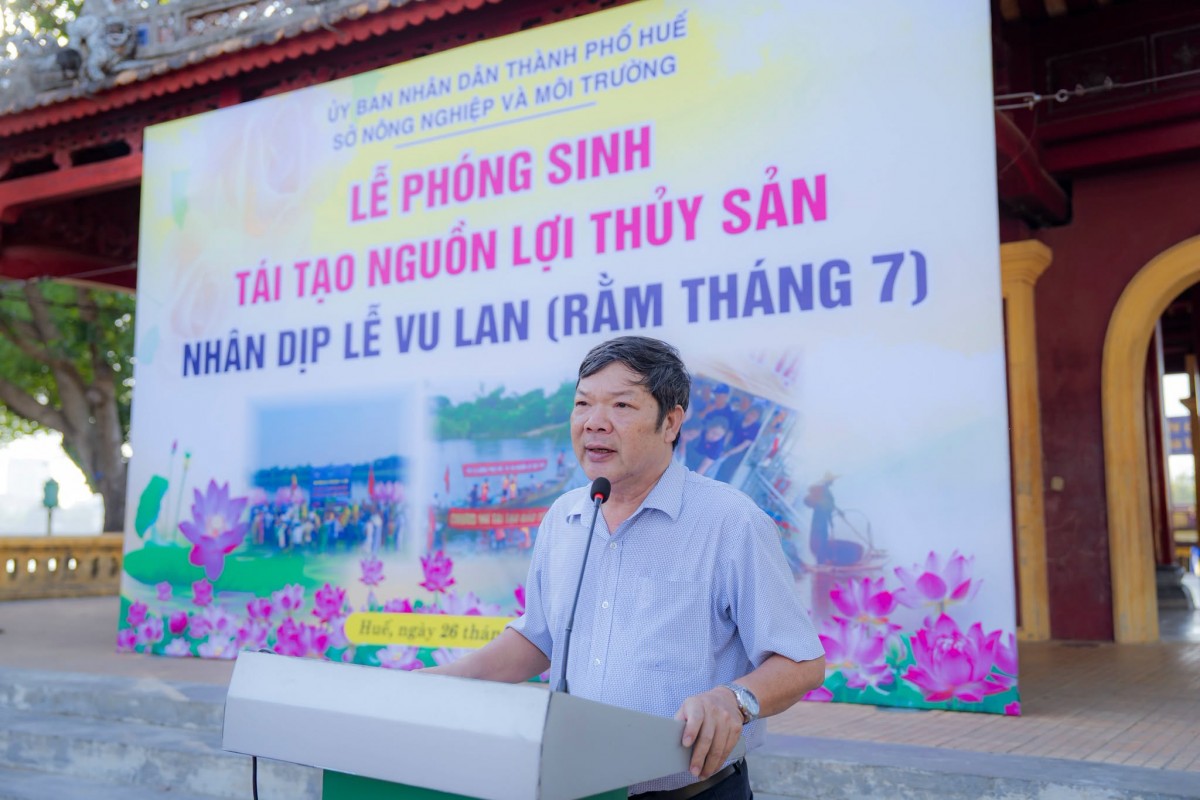Tp. Huế tăng cường tái tạo nguồn lợi thủy sản gắn với bảo vệ hệ sinh thái