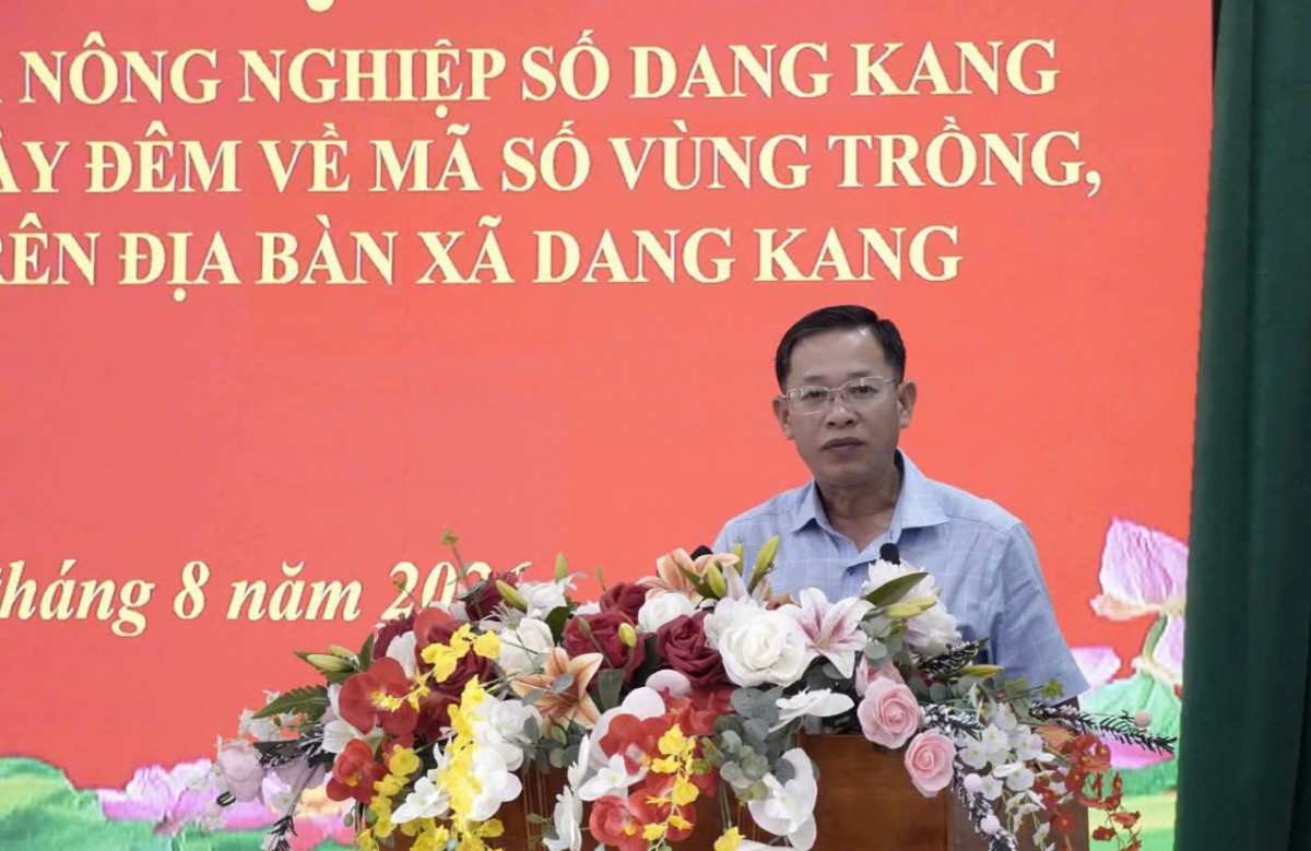 Dang Kang thành lập Hợp tác xã Nông nghiệp số, đẩy mạnh mã số cho vùng trồng sầu riêng