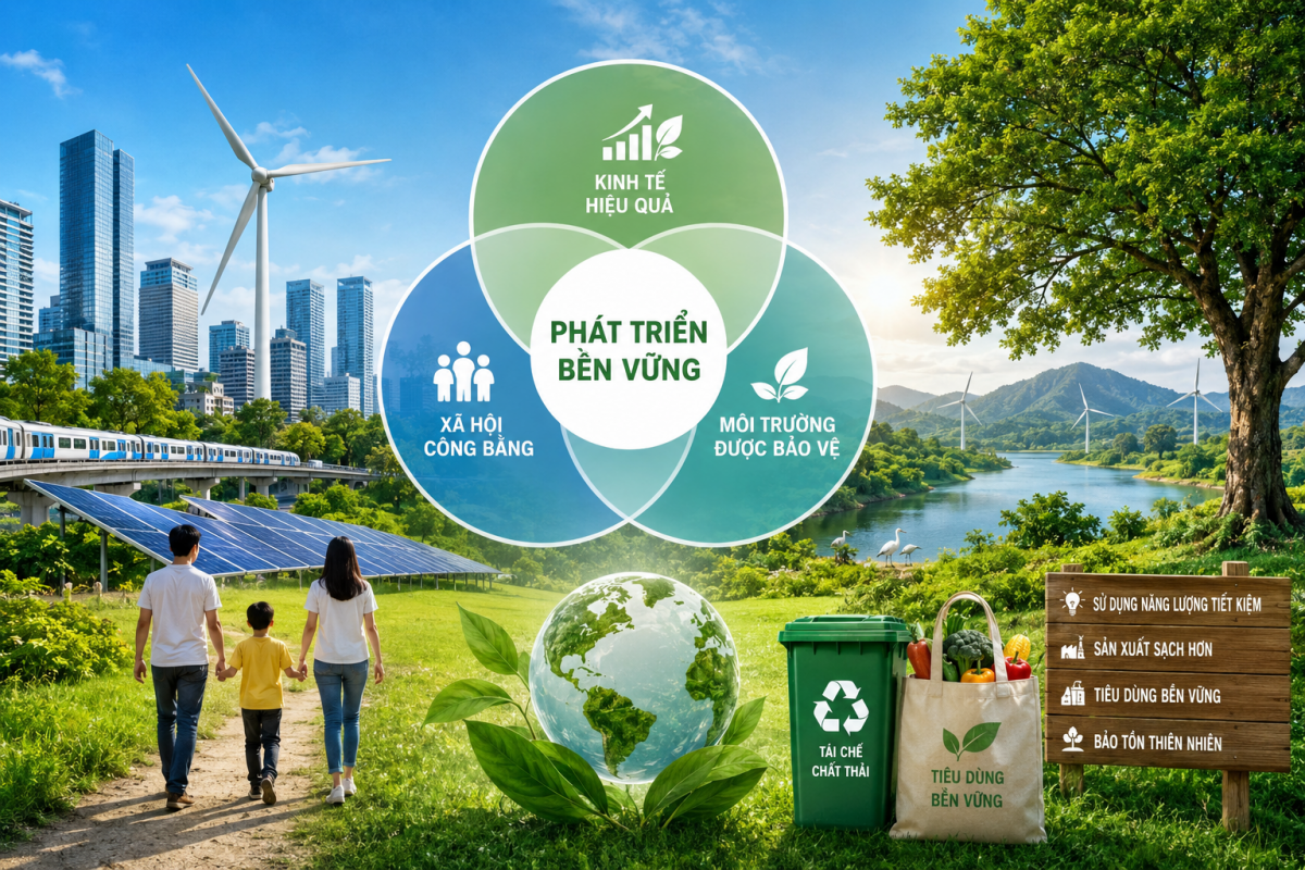 Phát triển bền vững trở thành một định hướng quan trọng đối với mọi quốc gia