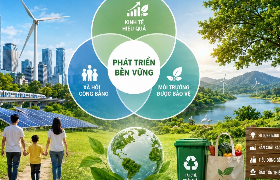 Phát triển bền vững trở thành một định hướng quan trọng đối với mọi quốc gia