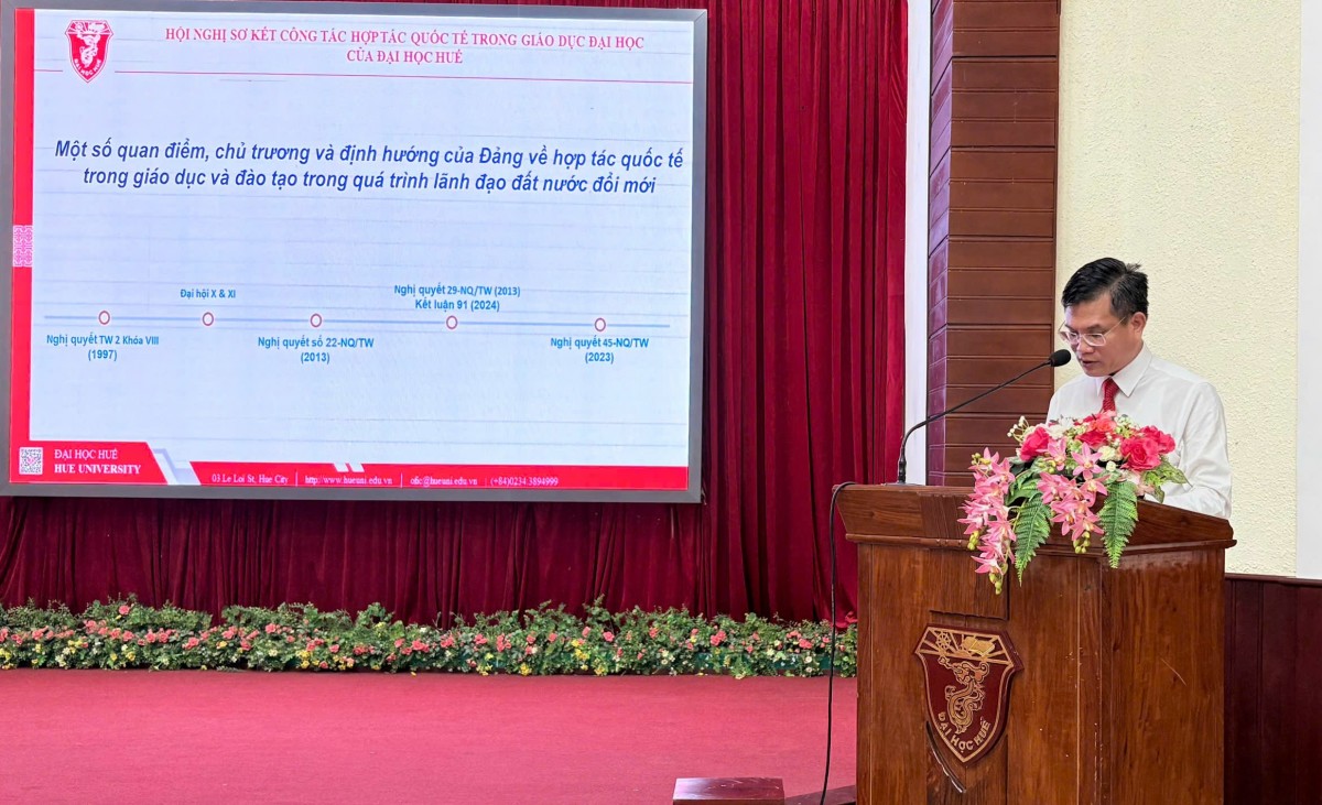 Đại học Huế đẩy mạnh quốc tế hóa giáo dục, hướng tới phát triển bền vững
