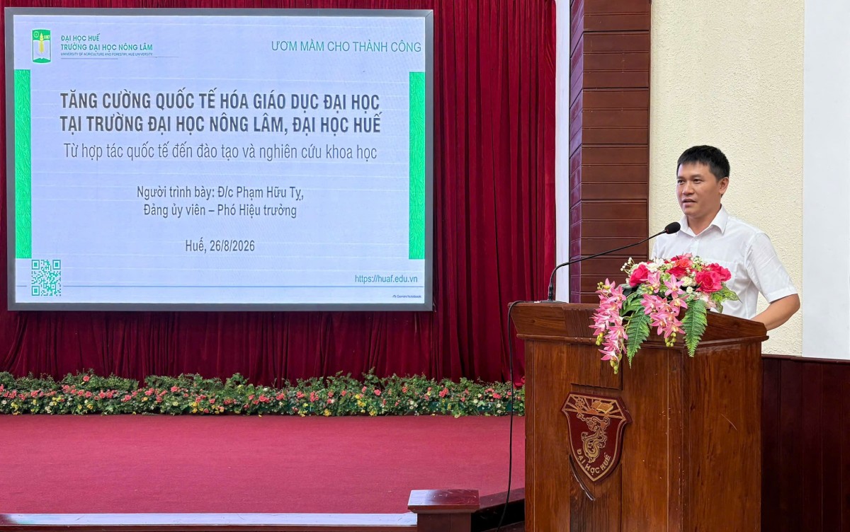 Đại học Huế đẩy mạnh quốc tế hóa giáo dục, hướng tới phát triển bền vững