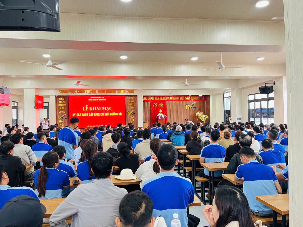 Đắk Lắk: Trung tâm lái xe Nam Việt chính thức được cấp giấy phép sát hạch