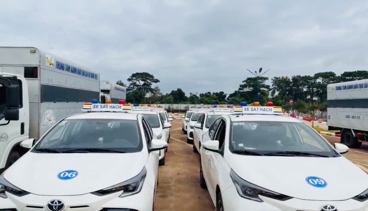 Đắk Lắk: Trung tâm lái xe Nam Việt chính thức được cấp giấy phép sát hạch